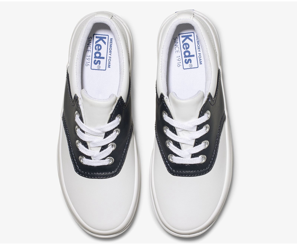 Keds Sneakers White/Navy - School Days - Kids VSKHZT-429